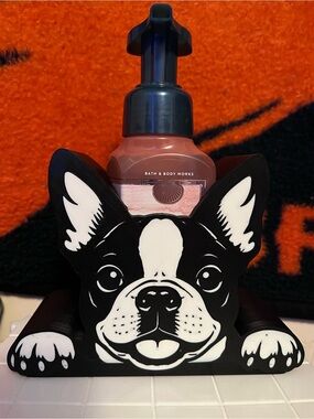 Custom Design - Boston Terrier Bath and Body Soap holder